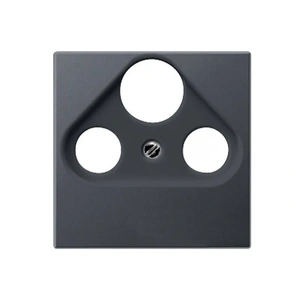 Изображение Накладка для розетки TV-FM-SAT EcoProfi Standart антрацит EP561BFPLSATAN Jung