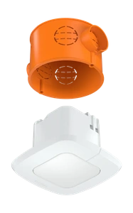 Изображение Датчик присутствия Steinel IR Quattro SLIM XS SQUARE KNX (058500)