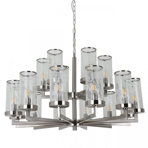 Изображение Люстра Liaison Two-Tier Chandelier 18 Silver By Imperiumloft