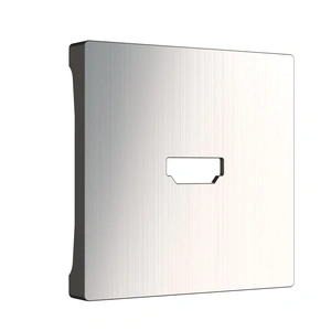 Изображение Накладка для розетки HDMI (глянцевый никель) WL02-HDMI-CP