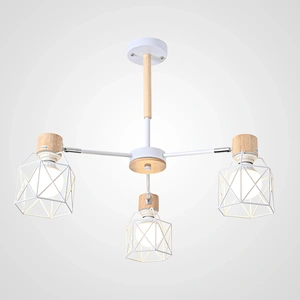 Изображение Потолочная Люстра Corf B3 White 3 Lamps By Imperiumloft
