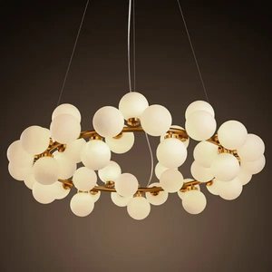 Изображение Люстра Milk Bubble Round Chandelier By Imperiumloft