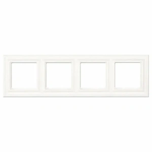 Изображение Рамка на 4 поста EcoProfi Deco белый EPD484WW Jung