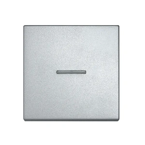 Изображение Клавиша для выключателя с подсветкой EcoProfi Deco алюминий EP490KOAL Jung