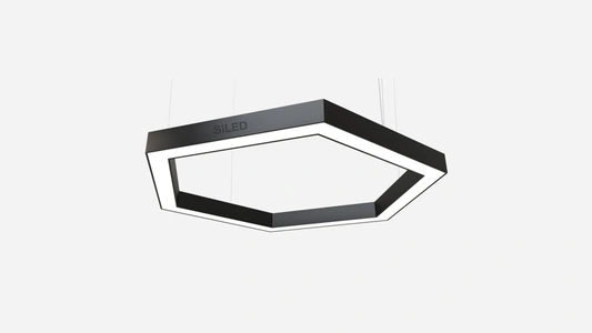 Изображение Светильник интерьерный Светильник SILED HEXAGO 02 PROFILE-985 72 Вт.