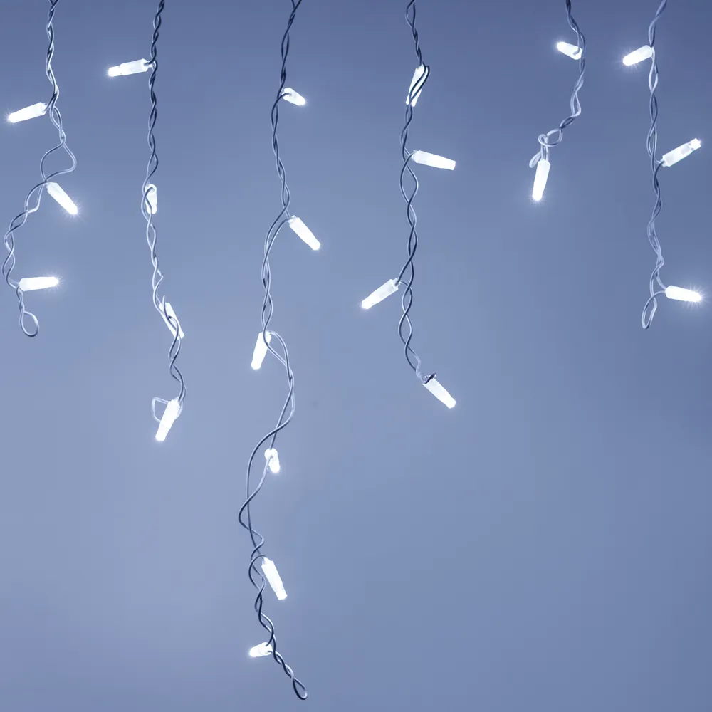 Светодиодная гирлянда ARD-EDGE-CLASSIC-2400x600-WHITE-88LED-STD WHITE (230V, 6W) (Ardecoled, IP65)