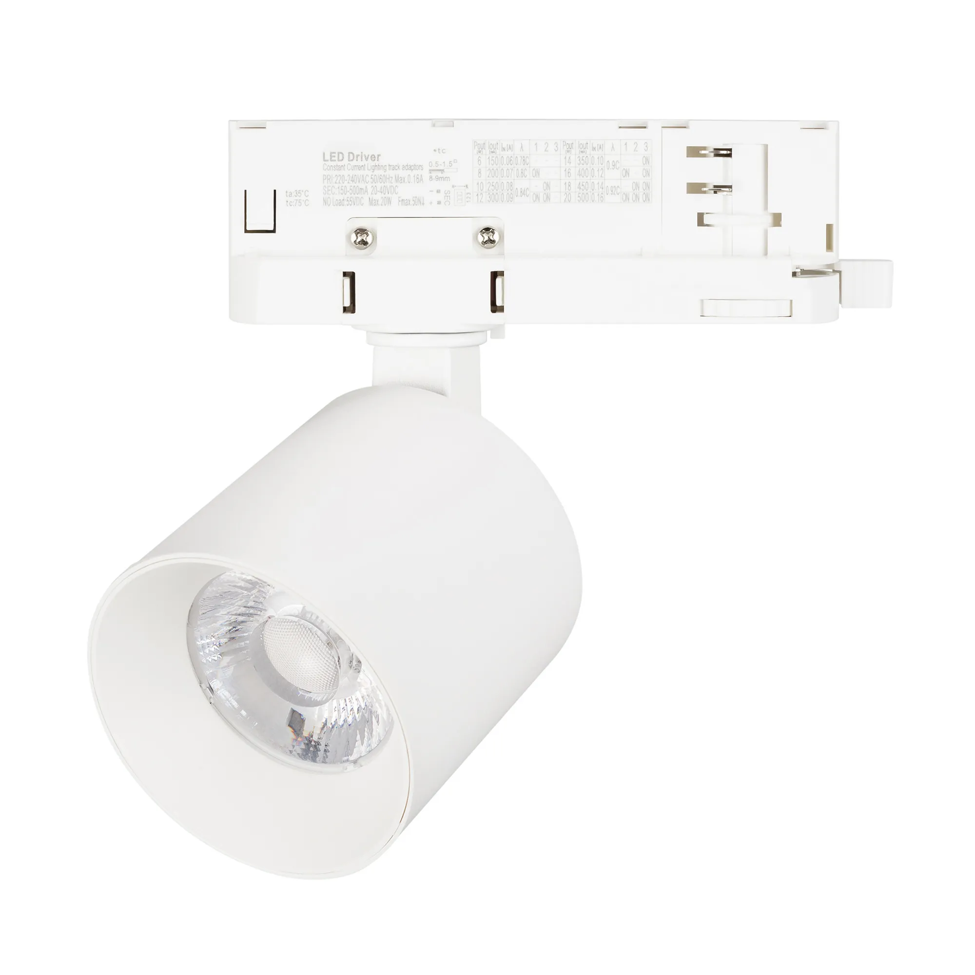 Светильник LGD-DYKE-4TR-R60-8W Day4000 (WH, 38 deg, 230V, TRIAC) (Arlight, IP20 Металл, 5 лет) - Изображение
